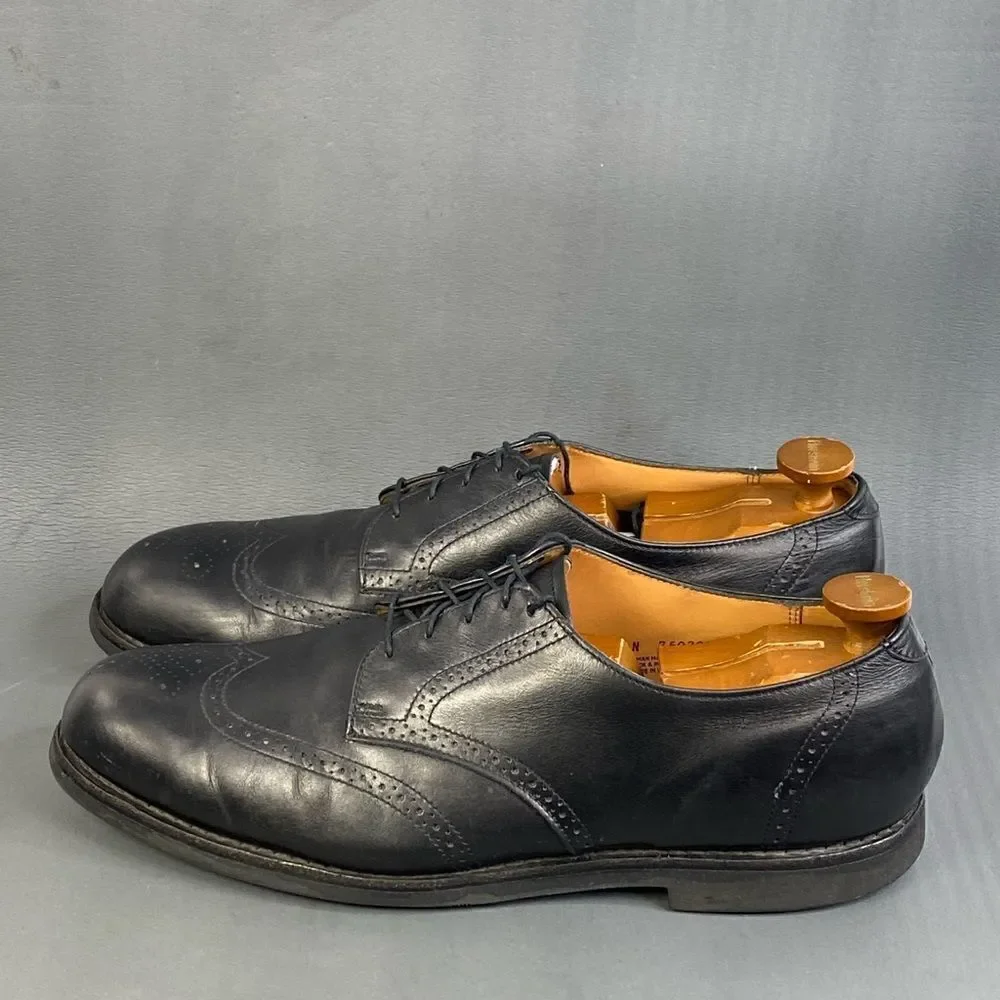 DREW black leather Vibram sole Oxford shoes mens size 13